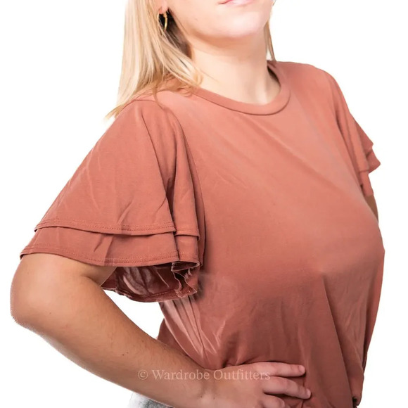 Green Envelope LA Blush Pink Tee - Picture 7 of 8